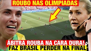 OLÍMPIADAS  ROUBO NAS OLÍMPIADAS Ábitra ROUBA NA CARA DURA Faz Brasil PERDER NA FINAL [upl. by Jecho]