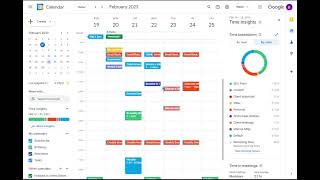 Editing the Google Calendar Meeting Labels tags categories [upl. by Nehgem]