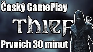 Český GamePlay  Thief  Prvních 30 Minut Hry  Bohumil a Iris Jdou Krást  HD  720p [upl. by Pevzner]