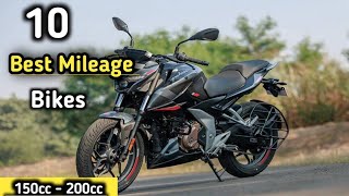 10 Best Mileage Bikes In 150200cc Segment 2022  Mileage  50 KmpL [upl. by Redla14]