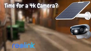 ReoLink Argus 4 Pro Solar Wifi Security Camera 4K [upl. by Keraj]