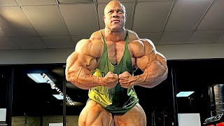 PHIL HEATH IS LOOKING INSANELY HUGE AND CHISELED  MR OLYMPIA 2023 COME BACK [upl. by Auod]