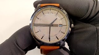 unboxing armani exchange watch ax2414 [upl. by Minton]