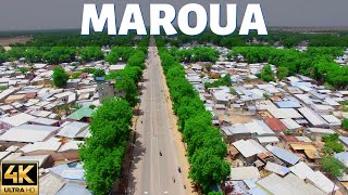 Ville de Maroua  Vue du Ciel En 4k [upl. by Latton]