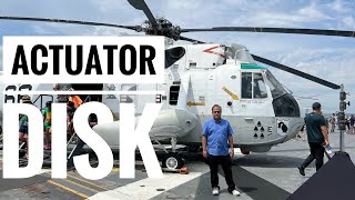 Actuator disk Helicopter Dynamics Lecture 33 [upl. by Adnaloj]