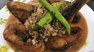 Totsong Totchong Bangus Fish Recipe [upl. by Eleira]