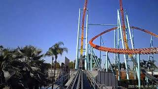 Xcelerator 2023 FRONT ROW POV  Knotts Berry Farm Intamin Accelerator Coaster [upl. by Center]