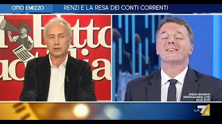 QUANDO RENZI VENNE TRITATO DA TRAVAGLIO SUL CASO RONDOLINO ft GIANNINI e GRUBER OTTO E MEZZO LA7 [upl. by Marden]