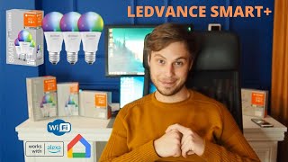 LEDVANCE Smart UNBOXING SETUP REVIEW RGB WIFI Light Bulb E27 14W Compatible with Alexa Google [upl. by Baiss]