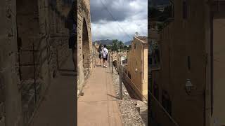 Medieval Walls of Alcudia old town Mallorca Spain [upl. by Liartnod85]