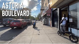 Astoria Boulevard Walking Tour in Queens NYC 4K [upl. by Behn]