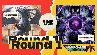 YuGiOh Edison Locals  Lightsworn vs Frog Monarch  Round 1  Wargames Workshop MK [upl. by Nauhs]