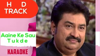 HD QUALITY AAINE KE SAU TUKDE  MAA  KARAOKE TRACK [upl. by Neeloj408]