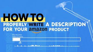 How to Write an Amazon Product Description that Sells [upl. by Eiger251]