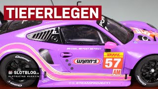 Tuning ohne Kosten  Carrera Digital 124 Slotcars tieferlegen [upl. by Idnek]