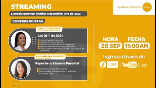 Licencia Parental Flexible Resolución 1271 de 2023 [upl. by Harbot]