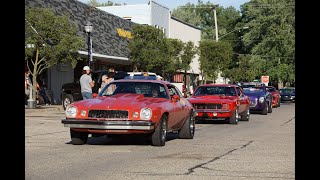 CRUISE NIGHT IN COOPERSVILLE MICHIGAN 2021 [upl. by Kluge]