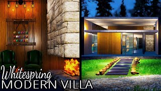 Whitespring Modern Villa  Fallout 76 [upl. by Getraer411]