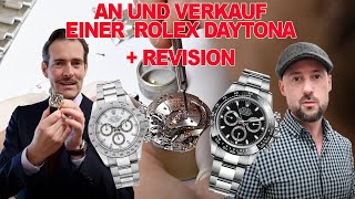 Rolex Daytona vom ANKAUF bis VERKAUF  Revision  Uhren Der Woche  Colognewatch  Patek  185 [upl. by Anahgem]