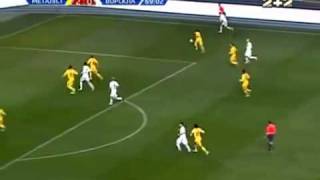 ГОЛ РОМАН БЕЗУС  ROMAN BEZUS  BEST GOAL October 29th 2011 [upl. by Eintroc662]