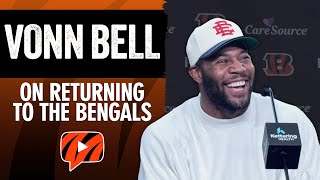 Vonn Bell on Bengals Return Leading a Loaded Safety Room amp MORE [upl. by Sahcnip]