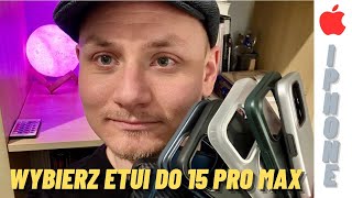 Tech 33 Przegląd etui iPhone 15 Pro Max Spigen Apple Reborn Decoded Zeera [upl. by Blanka]