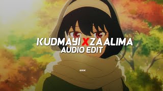 Kudmayi X Zaalima  edit audio [upl. by Notsek]