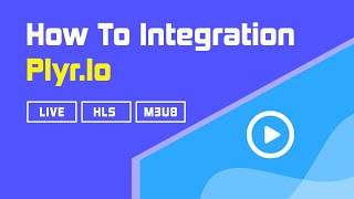 How To Easily Integration Video Player For PlyrIo  Quality Switcher For HLS amp Auto Label [upl. by Kenrick252]