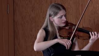 Franck Violin sonata Oleksandra Fedosova Kateryna Tereshchenko [upl. by Oirasan]