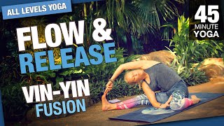 Flow amp Release VinyasaYin Fusion Yoga Class  Five Parks Yoga [upl. by Nyladnohr]