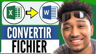 Comment Convertir Un Fichier Excel En Word  2025 [upl. by Analiese917]