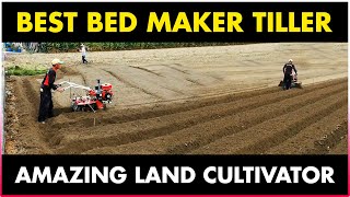 Land Cultivator Agriculture machine  Bed Maker Machine  BEST POWER TILLER  MINI POWER TILLER [upl. by Jenesia]