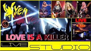 VIXEN  Love Is A Killer  Live studio  HD1080P [upl. by Hareehahs]