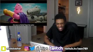 LE SONG DES ENFERS  DRAGON BALL LE RIRE JAUNE  MASKEY  REACTION [upl. by Fabrin]