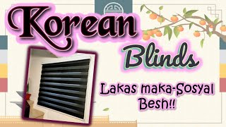 How to Install Korean Blinds  Elaine Brase [upl. by Yrahk]