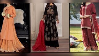 Eid Latest Dresses Design Ideas 2023  Eid Dress Collection [upl. by Kenric]