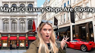 Most LUXURIOUS Shopping Street In London Is Shutting Down [upl. by Babbette]