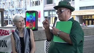 Jill Stein amp Butch Ware’s Walk to Freedom in Detroit Michigan on 91124 [upl. by Ainosal]