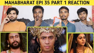 Mahabarart Episode 35  Part 1  Pakistani Reaction Haider [upl. by Haleehs325]