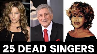 25 SingersMusicians Who Passed Away  A Tribute Video [upl. by Olethea]