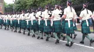 The Royal Scots Borderers 1st Battalion The Royal Regiment of Scotland Holyrood rehearsal [upl. by Hulen]