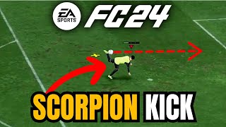 How to do SCORPION Kick in FC 24 fc24 [upl. by Willard]