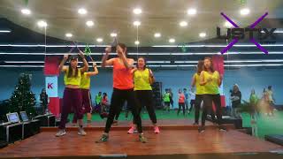 USTIX by Urbhanize® Bangkok dec 2018 Aerobic Format VID3 Instructor Training [upl. by Adyl280]