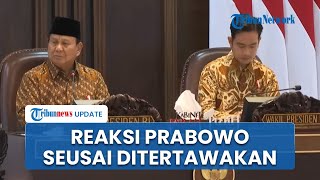 Momen Prabowo Ditertawakan Imbas Punya Tekad Perangi Korupsi di Tanah Air Ini Reaksi Presiden [upl. by Arimay]