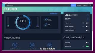 Lenovo Vantage Gaming Explora y Controla tu Hardware [upl. by Claudius250]