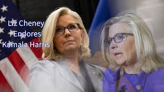 1080 Liz Cheney Endorses Kamala Harris A Political Earthquake [upl. by Nylrebma]