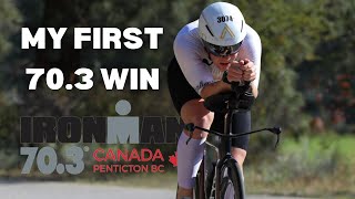 MY FIRST AGE GROUP WIN AT IRONMAN CANADA 703 [upl. by Gisele]