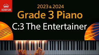 ABRSM 2023 amp 2024  Grade 3 Piano exam  C3 The Entertainer  Scott Joplin [upl. by Mensch]