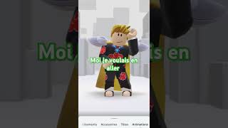 Moi je voulais men aller shorts mp toxic toxicfriends roblox dance [upl. by Hanover924]