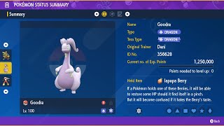 Goodra Support for fast KO  5 Star Iron Thorns NonSteel Tera Raid  Duo  Pokemon Violet [upl. by Eelrihs]